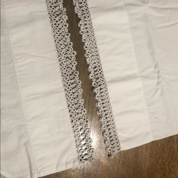 Vintage standard size pillow cases lot of 6 w vintage lace tatted crocheted old - Picture 7 of 12